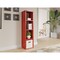 John Louis Home Solid Wood 4 Tall Cube Organizer Red Mahogany JLH-4CT-M - alternate 1